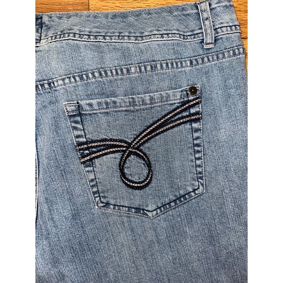 Torrid womens Size 22S Jeans Blue Denim Medium Wash Bootcut Workwear - Picture 7 of 8